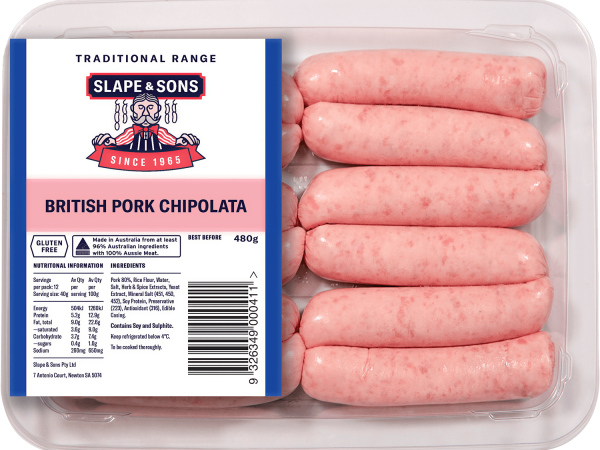 British Port Chipolata